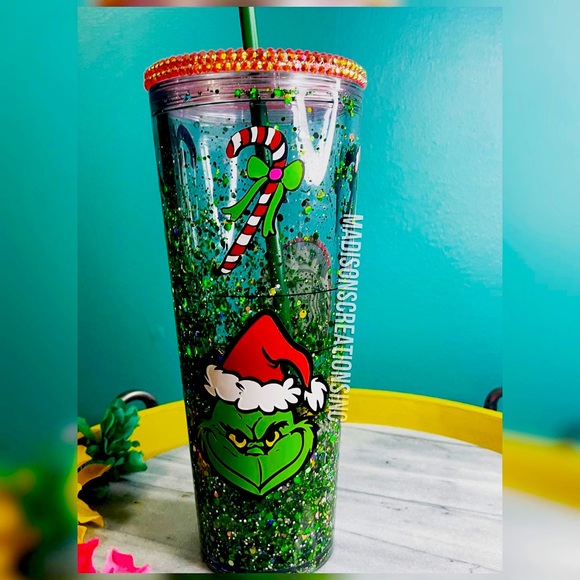 Grinchmas Tumbler 24Oz Custom Made - Picture 4 of 4
